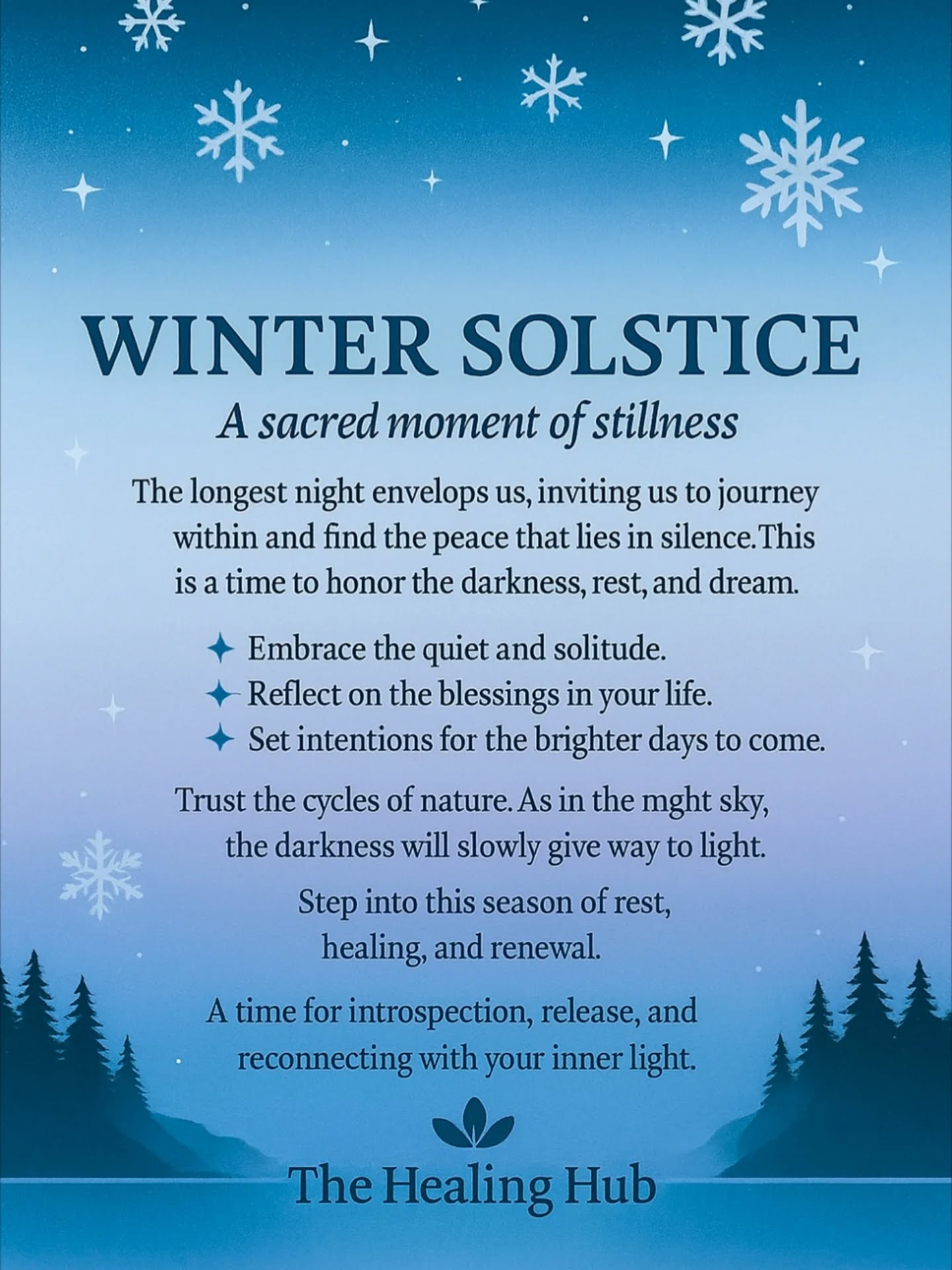 ️✨ Winter Solstice ✨❄️