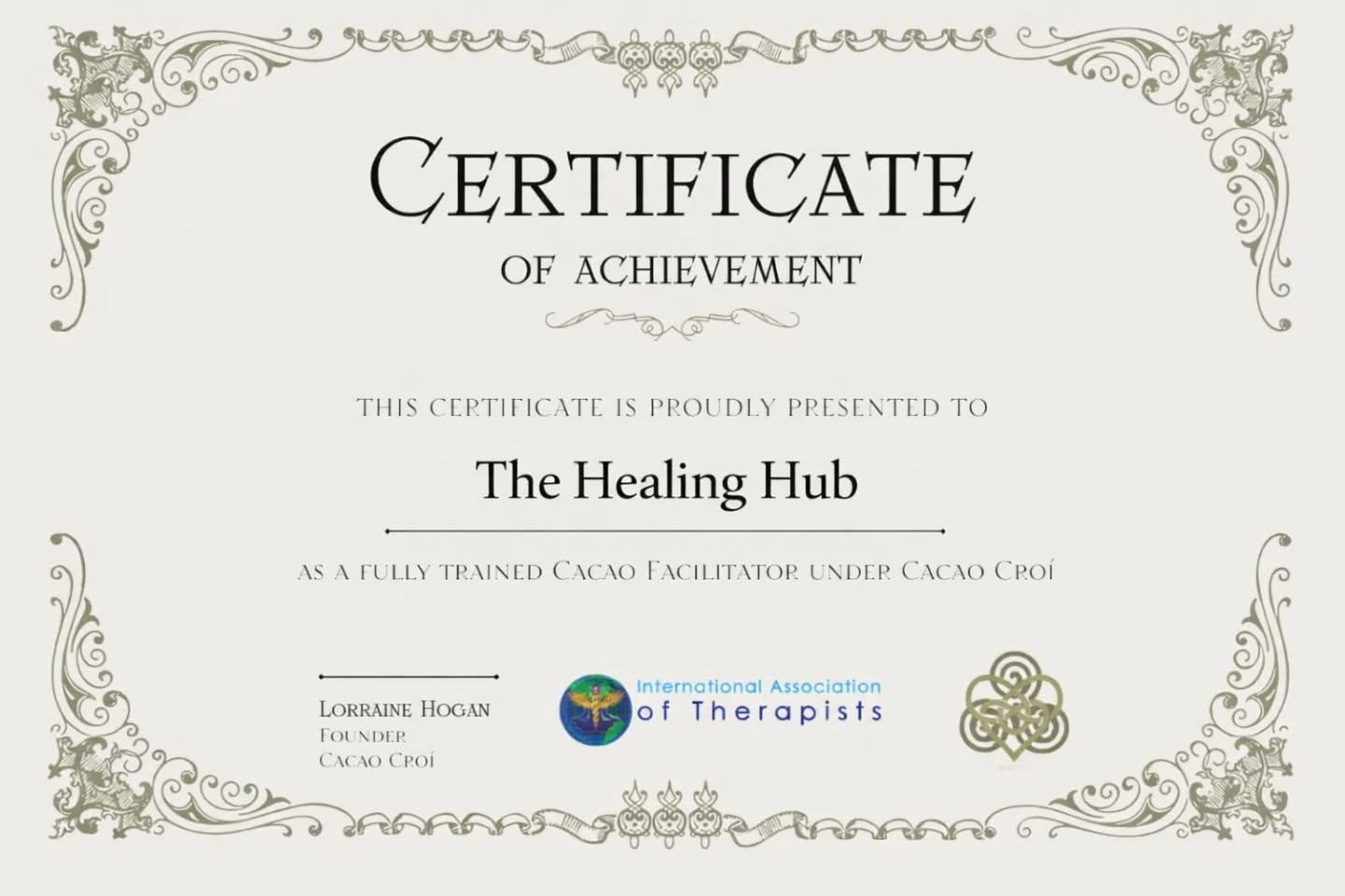 A New Offering at The Healing Hub