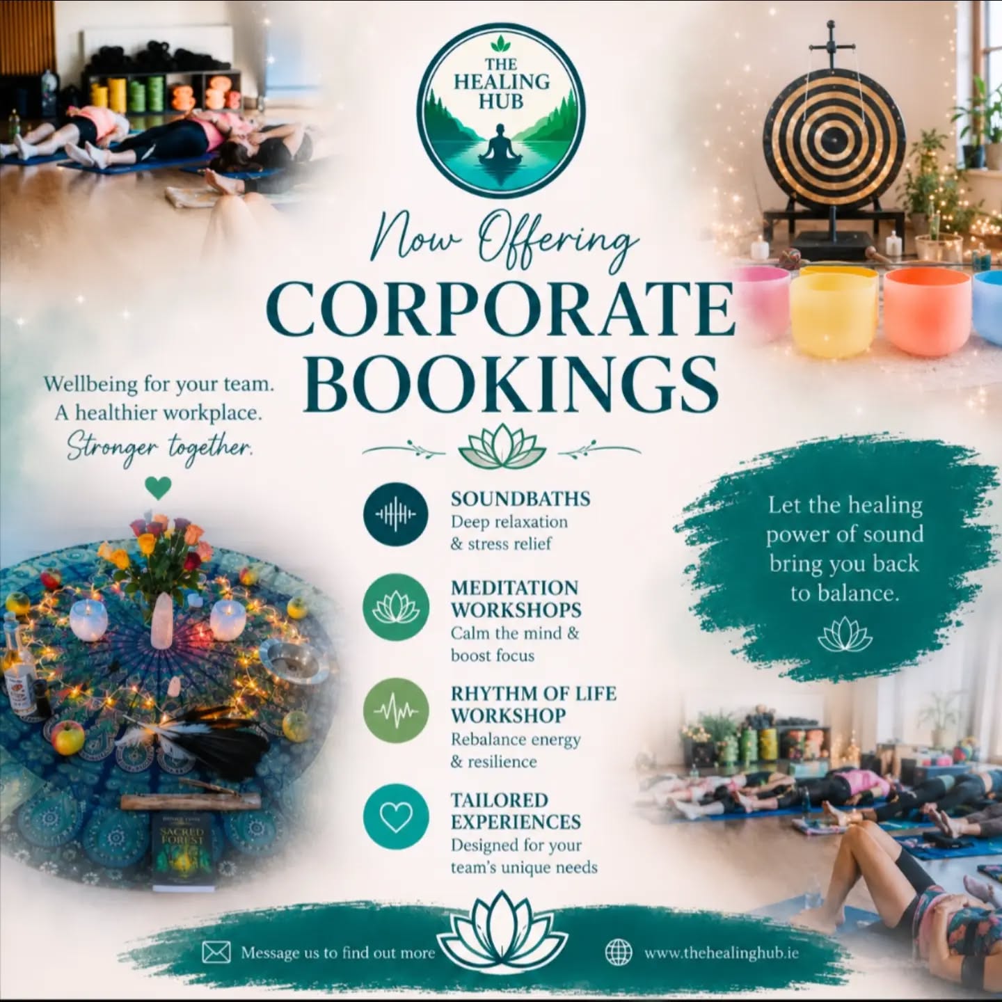 Now Offering Corporate Bookings