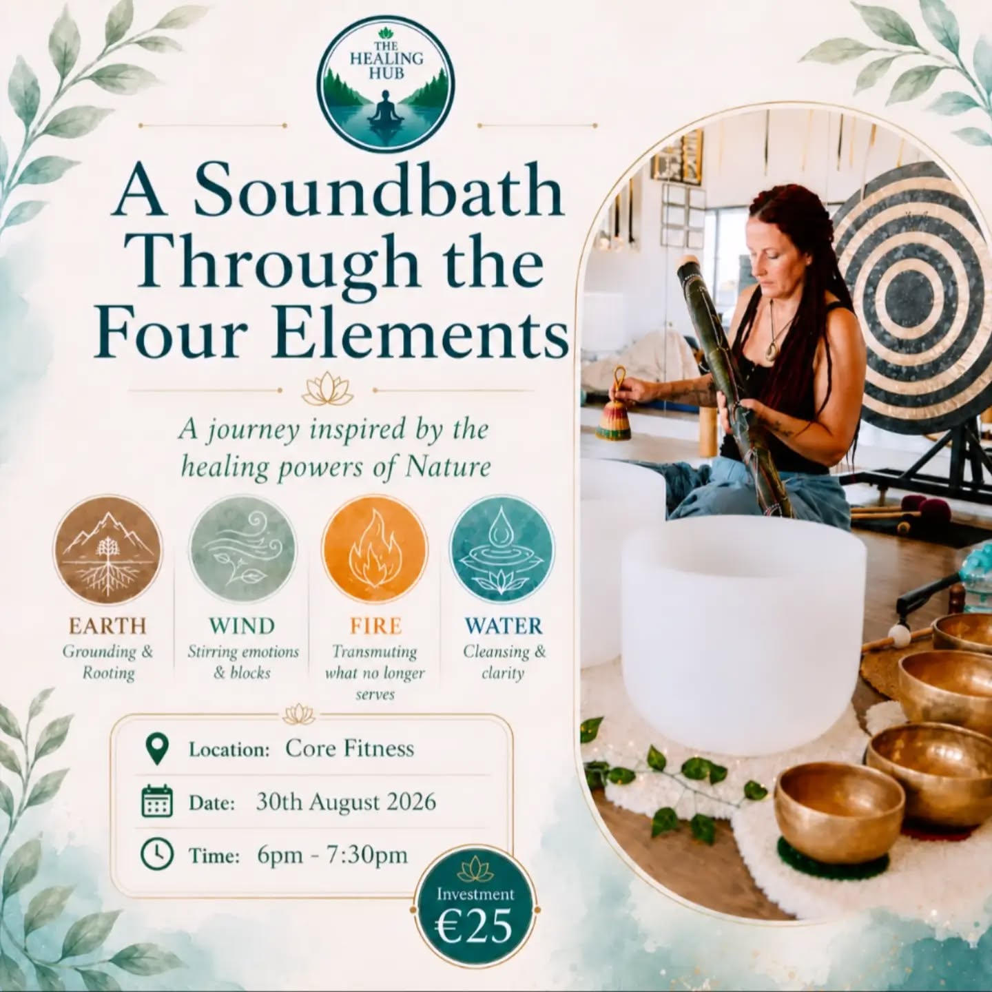 A Soundbath Through the Four Elements
